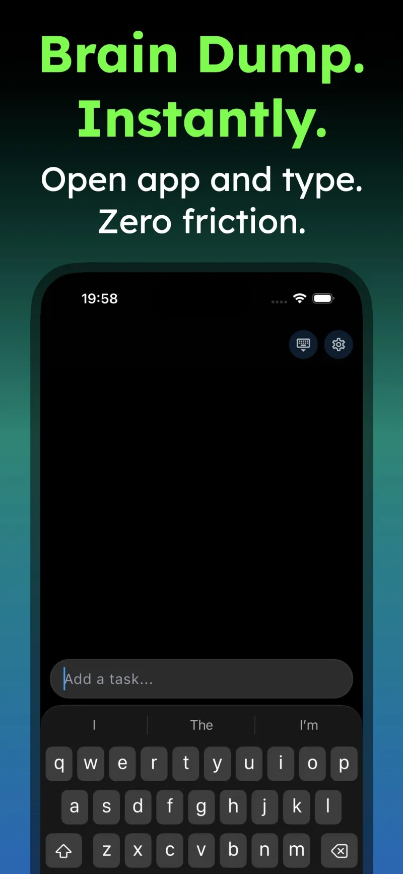 ADHD Organizer: BlipTask – Screenshot 1