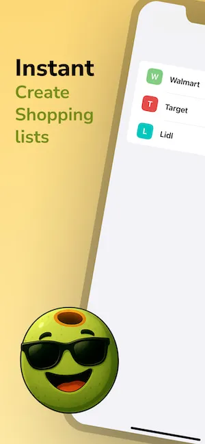 Shopping list: Olivius – Screenshot 1