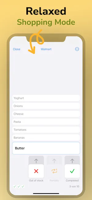 Shopping list: Olivius – Screenshot 3