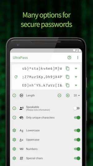 Password Generator: UltraPass – Screenshot 1