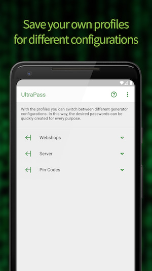 Password Generator - UltraPass Screenshot 3
